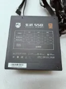 三和電腦配件店 玄武550 80+金牌全模組電源 額定600W靜音節能 支援多顯卡 桌上型電腦電競主機專用 高效穩定電力供應