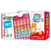 (店+)【幼福】忍者兔3D立體觸控有聲學習掛圖：ㄅㄆㄇ