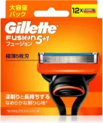 【DOKODEMO】P&G Gillette 吉列 Fusion 鋒隱系列替換刀片 12入
