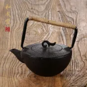 協貿國際日用品生活2館 和成堂 云鈕小鐵壺 泡茶壺 南部鐵器水壺 小急須 鑄鐵茶具