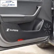 臺灣現貨✨SKODAMK3MK3.5SUPERB車門防踢墊碳纖卡夢皮革SUPERBCOMBISPORTLI