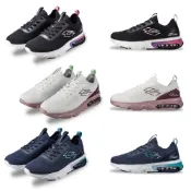(店+)【LOTTO】LOTTO 慢跑鞋 女 ARIA KNIT 編織氣墊跑鞋 避震 氣墊 運動鞋 科技棉鞋墊柔軟透氣 橡膠大底 工作 學生
