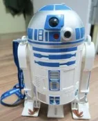{克拉克玩具｝ 日版 星際大戰 Star Wars R2-D2 爆米花桶 東京迪士尼 收納桶 disney
