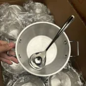 🔥臺灣出貨🔥韓式餐具 米酒碗 帶柄米酒碗 304不鏽鋼 帶把碗 備料碗 料理碗 醬料碗 露營碗 戶外碗