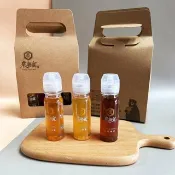 【蜂蜜伴手禮_ 企業送禮】_迷你擠壓瓶蜂蜜禮盒組(3入)