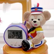 日本東京迪士尼35周年 樂隊 達菲 Duffy 鬧鐘 時鐘