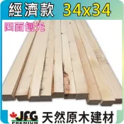 經濟款 34x34mm ｜NG松木角材 【JFG 木材】線條｜木條｜木箱｜DIY木板｜圍籬｜層板｜鹿角蕨｜建築材料