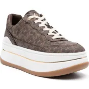 Michael Kors HAYES 繫帶平底鞋 棕色女鞋