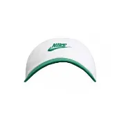 【NIKE 耐吉】U Nk Club Cap U Cb Fut Wsh L 白綠色 棒球帽 老帽 帽子 FB5368-106