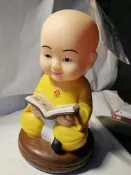 小沙彌存錢筒 19公分高 精緻可愛