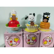 *家樂福甜蜜點心坊公仔收納盒 貝克鴨.酷企鵝.淘氣猴...等 *全家好神公仔(印章)送子觀音七爺八爺財神