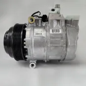 《玄上汽材》賓士W210 C/E系3腳6PK 96年後 汽車冷氣壓縮機 原裝新品