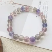 螢石8mm【晶瀅】12月誕生石 原件寄出 開啟智慧 提高靈性