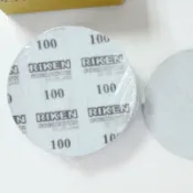 日本理研黏扣砂布 5吋 無孔 RIKEN 圓砂布片 圓砂紙 自黏砂紙 背絨砂紙【4601-10】 123便利屋