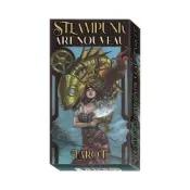 (店+)蒸汽龐克新藝術風格塔羅牌,贈中文翻譯｜Steampunk Art Nouveau Tarot Deck【左西】