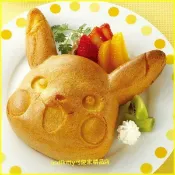 asdfkitty可愛家精品店 asdfkitty可愛家☆寶可夢 皮卡丘大的矽膠模型-做大飯糰.蛋糕.巧克力.布丁.麵包.-日本正版