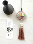 協貿國際日用品生活11館 阿奇朵手工 荷包刺繡diy材料包平安福 隨身房間汽車 香包香囊空袋