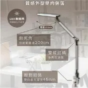 🚦卡爾 INSPIRE護眼靈感燈 led檯燈 夾燈桌燈 多角度調整 喜萬年設計感應調光 強強滾p