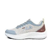 【FILA】Junior 女 休閒鞋 復古 流行 米 藍(5-J911Z-174)