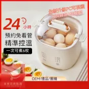 台灣發貨110V 煮蛋機 自動斷電新款煮蛋器 贈蛋架蒸籠碗 多功能蒸蛋器 家用小型 迷你宿舍煮雞蛋早餐神器 多功能煮蛋器