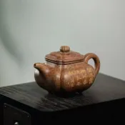 蘭言優選高級紫砂壺茶具【精工小品】傳爐（四方抽角）老段泥·450cc名家純手工精緻茶壺中式單人泡茶壺