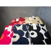 marimekko pieni unikko 棉布包 灰色 粉紅 綠橘色 粉綠色 淺黃色 環保袋 購物袋 現貨