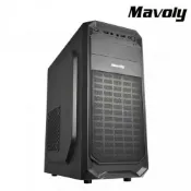 【紐頓e世界】Mavoly 松聖 1307 電腦機殼 黑色【ATX/顯卡長33cm/CPU高13cm】