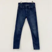【DOKODEMO】Levi's 512 牛仔褲，拉鍊門襟，靛藍色，W30 碼，古著。