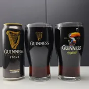 熱銷爆款 GUINNESS健力士巨嘴鳥啤酒杯德國慕尼黑黑啤杯飛天巨嘴鳥精釀杯