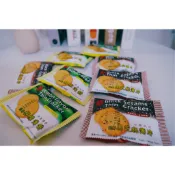 【古早味零食】冠昇檸檬薄片、芝麻薄片★屁豪柑仔店★