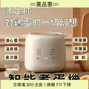 【煮蛋器 蒸蛋器智能蒸蛋機 煮蛋計器 蒸蛋杯神器 蒸蛋羹機 迷你早餐機 煮蛋煮鍋 輕巧便攜 快速煮蛋 廚房必備 ??
