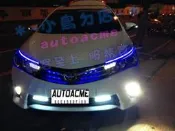 【小鳥的店】豐田 2017 ALTIS 11.5代 LED 氣壩燈 燈條 小燈可加開關 各車系皆可安裝-