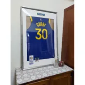 【收藏家先生】｜可預購｜NBA｜簽名球衣｜Stephen Curry 總冠軍實戰同款 球員版 親筆簽名球衣