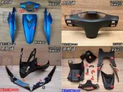 [車殼通]適用:光陽GP125烤漆,糖果藍/黑+內裝,18項$5000,Cross Dock景陽部品,