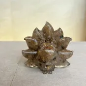 水晶擺飾【九尾狐 鈦晶】招財 正偏財 事業運