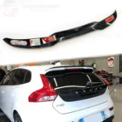 KP擎利國際 Volvo V40 Maxton Design 尾翼 亮黑 MD 空力套件