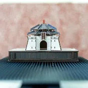 【 DIY 手作】微縮模型-中正紀念堂 東堂 收藏品 建築 立體拼圖