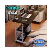 (店+)寫字桌可移動升降床邊桌簡易臥室書桌電腦桌升降桌小餐桌床上桌懶人桌辦公桌沙發邊桌帶書架電腦臺式桌
