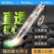 輝煌匯購 {可打統編 保固一年}照玉石鑒定手電看翡翠365紫光燈鑒別珠寶專用強光燈驗鈔熒光燈