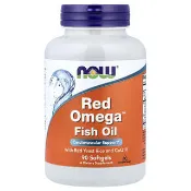 【iHerb】NOW Foods, 含紅曲米和輔酶 Q10 的 Red Omega™ 魚油，90 粒軟膠囊