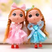 婚禮小物 公主娃娃 芭比娃娃 公仔玩具 美人魚娃娃 洋娃娃 交換禮物 娃娃鑰匙圈 鑰匙圈 小芭比娃娃 迷糊娃娃 蛋糕娃娃