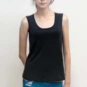 (店+)【JML 貝薇雅】超涼舒適零著感BRA-T 涼感背心(涼感衣 涼感睡衣 無袖背心 涼感內衣 女背心 空氣衣 坦克背心)