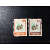 台灣郵票-61年特89/63年特107/64年特119/65年特126/68年特158/67年特147第一輪生肖新年