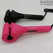 新款360度旋轉自動捲髮器捲髮棒電動旋懶人美發造型工具