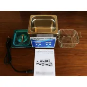 國旅卷 藝放卷可用 亞馬遜熱賣機種  超音波清洗機 2L 80w 眼鏡 珠寶 首飾 假牙 噴油嘴 化油器 鋼筆清潔