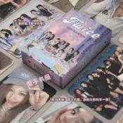 【台灣出貨】 TWICE 小卡 海報 twice鐳射小卡專輯周邊lomo卡高顏值自印專輯全套50林娜璉名井南