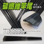 【碳纖維蝦竿尾】長度約30cm 竿尾 竿節 蝦竿尾 蝦竿尾一 DIY 改竿 上興 退二進一 合興 寶熊【殺很大釣具】