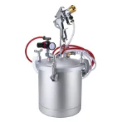 【R.H獵戰】氣動噴漆壓力桶 5L/10L 工業級噴漆機 加壓塗料罐 仿石漆水包水乳膠漆多彩砂漆專用桶