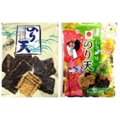 【愛零食】丸嘉 海苔天婦羅 芥末海苔天婦羅 海苔餅乾 海苔天婦羅餅