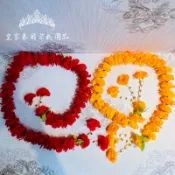 🇹🇭皇家佛具✨泰國花圈 泰國花 泰國花環 花環 紅花 黃花 串花 萬壽菊 四面佛 愛神 象神 濕婆神 皇家泰國宗教用品